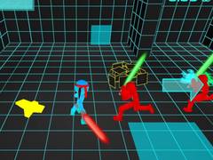 遊戲Stickman Neon Sword Fighting