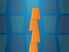 遊戲Cups Tower Builder