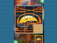 遊戲Monster Truck Sliding Puzzles