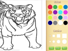 遊戲Tiger Coloring Book
