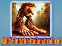 遊戲Quiz Find the Italian brainrot 