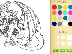 遊戲Dragon Chimera Coloring Book