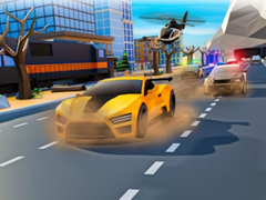 遊戲Police Car Chase ZigZag Escape 3D