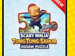 遊戲Scary Ninja Tung Tung Sahur Jigsaw Puzzle
