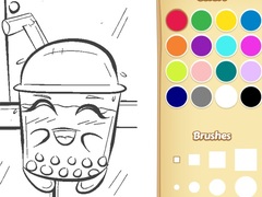 遊戲Boba Tea Coloring Book for Kids