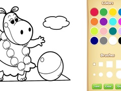 遊戲Baby Farm Animals Coloring Book for Kids