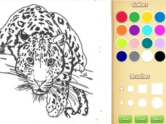 遊戲Realistic Animals Coloring Book for Kids