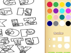 遊戲Alphabet Animal Coloring Book for Kids