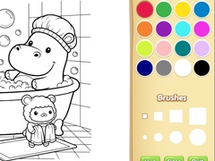 遊戲Cozy Friends Coloring Book for Kids
