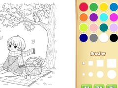 遊戲Cozy Coloring Book for Kids