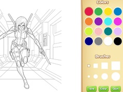 遊戲Wicked Coloring Book for Kids