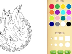 遊戲Mandala Coloring Book For Adults