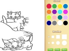 遊戲Cats Coloring Book For Kids
