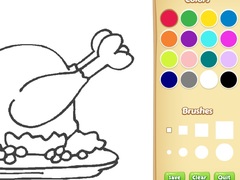 遊戲Food Coloring Book For Kids