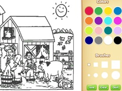 遊戲Farm Coloring Book For Kids