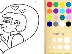 遊戲Love Coloring Book For Kids
