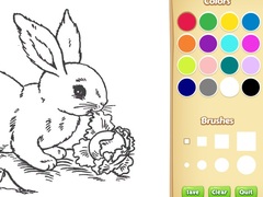 遊戲Bunny Coloring Book For Kids