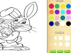 遊戲Easter Bunny Coloring Book for Kids