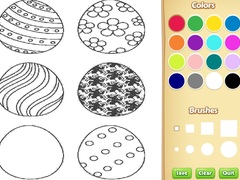 遊戲Easter Eggs Coloring Book for Kids