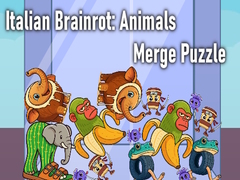 遊戲Italian Brainrot: Animals Merge Puzzle