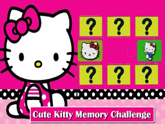 遊戲Cute Kitty Memory Challenge