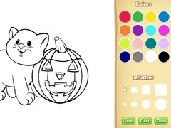 遊戲Halloween Coloring Book