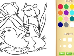 遊戲Flowers Coloring Book For Kids
