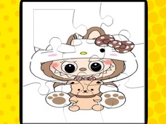 遊戲Labubu Jigsaw Puzzles for Kids Game