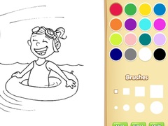 遊戲Summer Coloring Book For Kids