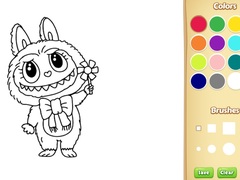 遊戲Labubu Doll Coloring Book for Kids