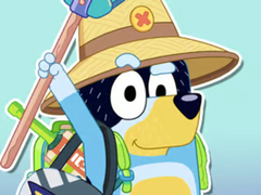 遊戲Jigsaw Puzzle: Bluey Happy Father's Day