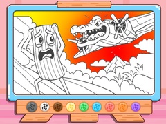 遊戲Coloring Book: Bombardino Crocodilo