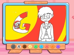 遊戲Coloring Book: Alphabet Lore G