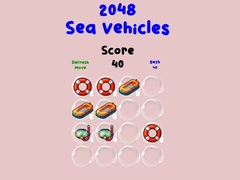 遊戲2048 Sea Vehicles