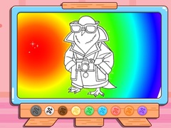 遊戲Coloring Book: Spionero Golubiro