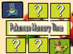 遊戲Pokemon Memory Time
