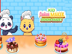 遊戲Kid Cakes Maker Cooking Bakery