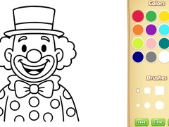 遊戲Clown Coloring Book