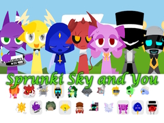遊戲Sprunki Sky and You
