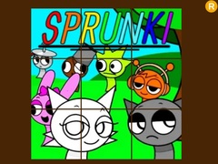 遊戲Sprunki Sliding Puzzle