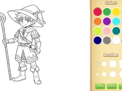 遊戲Elf Coloring Book