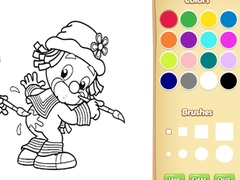 遊戲Clown Coloring Book For Adults