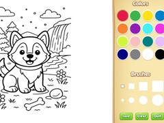 遊戲Dog Coloring Book