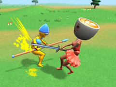 遊戲Ragdoll Arena! Fun Spear Battle!