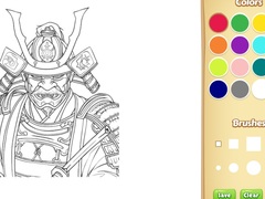 遊戲Samurai Coloring Book