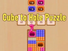 遊戲Cube to Hole Puzzle