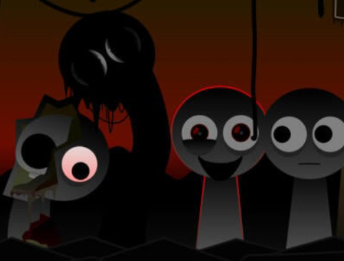 遊戲Sprunki第4階段：白天腐爛 在線.