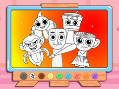 遊戲Coloring Book: Sprunki Italian Brainrot Mod