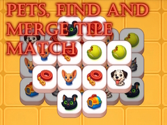 遊戲Pets, Find and Merge Tile Match