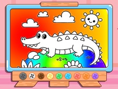 遊戲Coloring Book: Crocodile